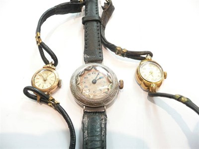 Lot 335 - Three watches (3)