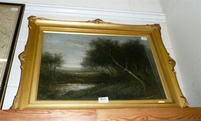 Lot 450 - Wooded Landscape - Style Joseph Thors