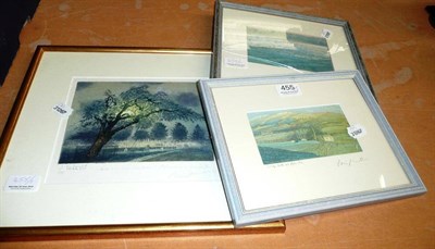 Lot 455 - Three Piers Browne signed prints