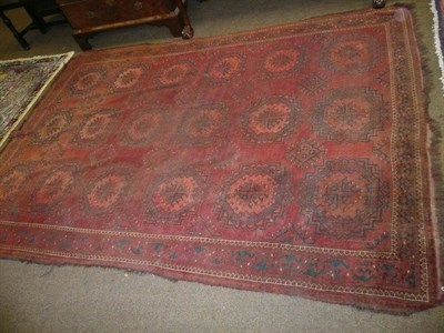 Lot 570 - Turkoman Afghan rug