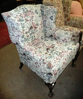 Lot 610 - Wing armchair