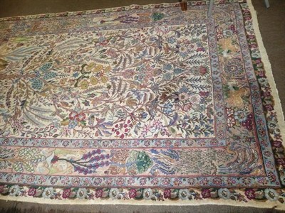 Lot 612 - Tabriz wool carpet tree of life