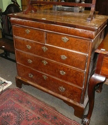 Lot 613 - An early 18th century walnut chest