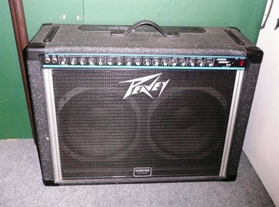 Lot 1064 - A Peavey 212 Stereo Chorus Guitar Amplifier, with twin 12" speakers