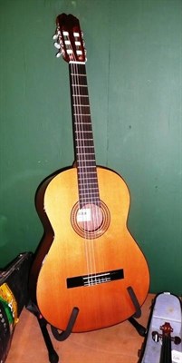 Lot 1066 - An Admira Classical Spanish Guitar, with spruce top, mahogany back and sides, mahogany neck,...