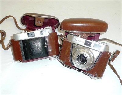 Lot 1137 - A Kodak Retina IIC (Type 029) Camera No.57616, circa 1957-58, with Heligon f2.8/50mm lens...