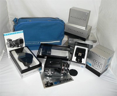 Lot 1149 - A Large Boxed Hasselblad Camera Outfit, comprising a 2000FC/M Camera no.RV1515663, with Planar...
