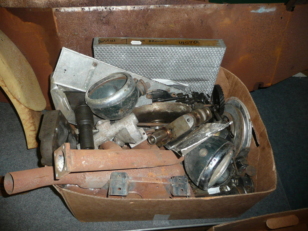 Lot 717 - 1930 Austin 7 Ulster (remains); Chassis no. 110859; Car no. B1 3732; Reg no. WX 4742; Chassis...