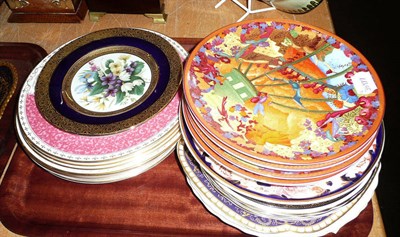 Lot 42 - A quantity of Collector's plates and four Wedgwood Fairyland lustre collector's plates