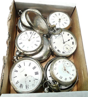 Lot 67 - A quantity of fob watches and pocket watches