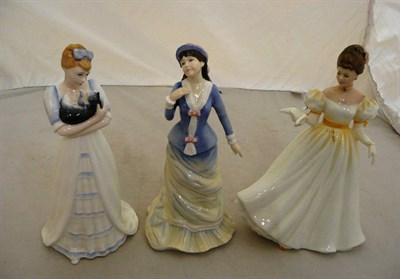 Lot 134 - Three Royal Doulton figures Kimberley, Kathleen and Sally