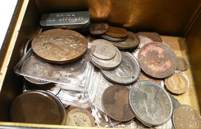 Lot 171 - Quantity of coins and medallions