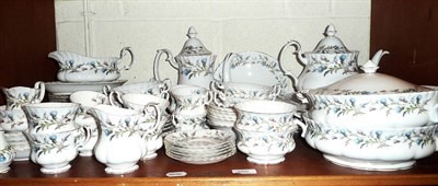 Lot 260 - A Royal Albert 'Brigadoon' bone china tea/coffee/dinner service