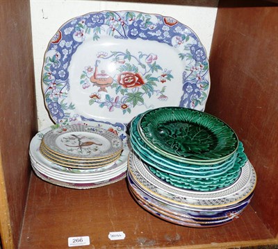 Lot 266 - Assorted 19th century and later plates