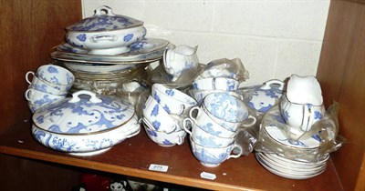 Lot 275 - A Royal Worcester blue dragon pattern tea and dinner service