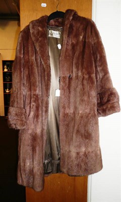 Lot 282 - Fur coat