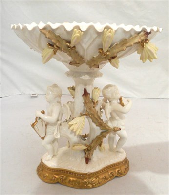 Lot 284 - Moores figural pedestal centrepiece