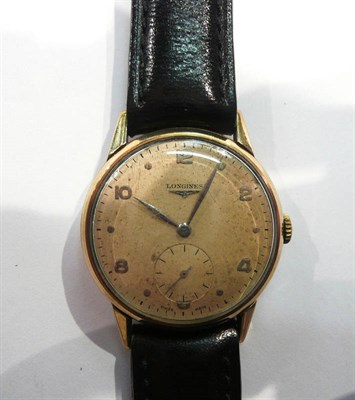 Lot 313 - A Longines wristwatch