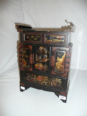 Lot 500 - A Chinese table cabinet