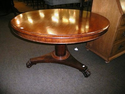 Lot 629 - 19th century mahogany breakfast table *ex-Christies