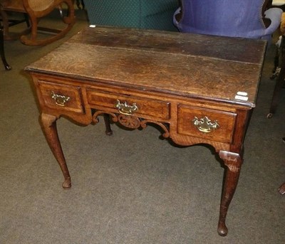 Lot 671 - Oak lowboy