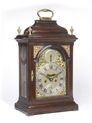 Lot 1348 - An Ebonised Striking Bracket Clock, with Pull Repeat, Signed Wm Skeggs, London, circa 1760, the...