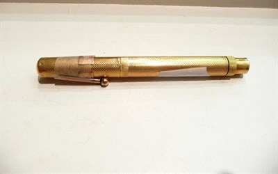 Lot 69 - An 18 carat gold fountain pen