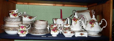 Lot 311 - A Royal Albert Old Country Roses extensive dinner, tea and coffee service