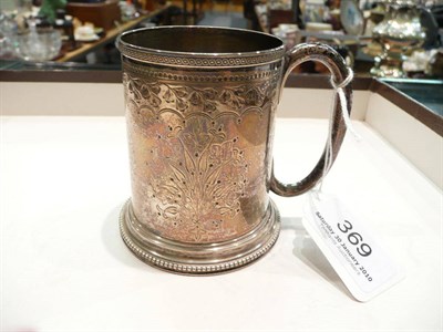 Lot 369 - Victorian Christening mug