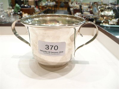 Lot 370 - Silver two-handled cup