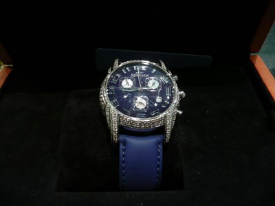 Lot 382 - Aqua Marine watch, boxed