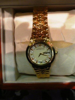 Lot 387 - Meridian watch, boxed