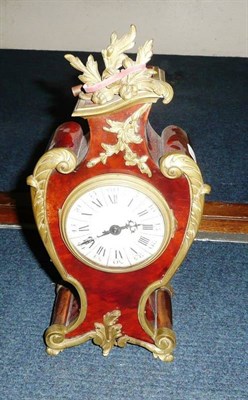 Lot 394 - A French mantel timepiece