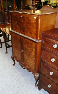 Lot 556 - Reproduction cocktail cabinet