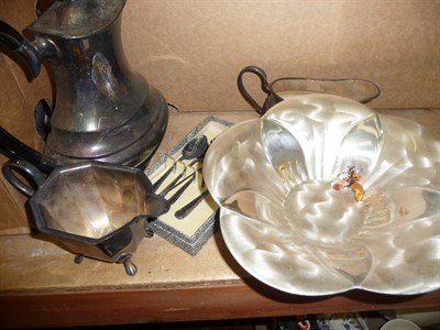 Lot 623 - Three boxes and a canteen of silver plated items, etc