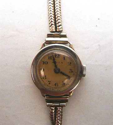 Lot 76 - A lady's Rolex wristwatch with circular dial