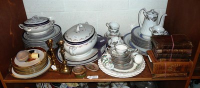 Lot 127 - A quantity of decorative ceramics and ornamental items including dinner and tea wares, a coffee...