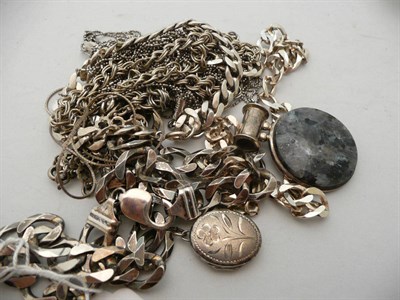Lot 182 - A small quantity of silver jewellery