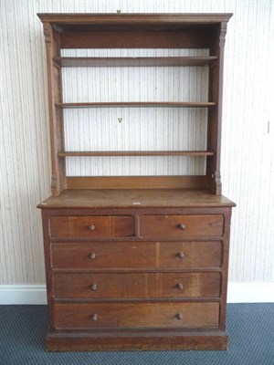 Lot 1725 - A Pair of Early 20th Century Yorkshire Oak Bookcases, the open upper section with adjustable...