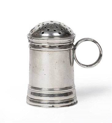 Lot 513 - A Kitchen Pepper, probably John Fawdery, early 18th century, pull-off domed and pierced cover...