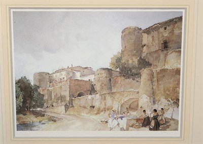 Lot 757 - After Sir William Russell Flint (1880-1969) "Gossipers at Le Castalet" Numbered 429/850,...