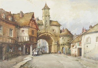 Lot 811 - Noel Harry Leaver A.R.C.A.(Lond) (1889-1951) "Old Holland" Signed, inscribed with the title and the