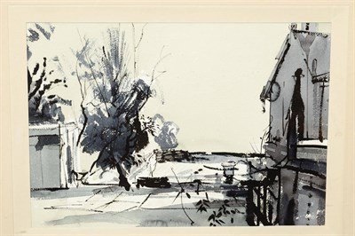 Lot 828 - Rowland Hilder O.B.E., P.R.I., R.S.M.A. (1905-1993) "Front Terrace, St Julians, Sevenoaks,...