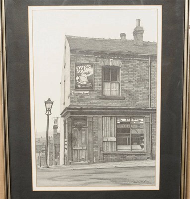 Lot 850 - Stuart Walton (b.1933)  "Rosebank Road, Leeds" Signed and dated (19)79, inscribed on a label verso