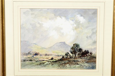 Lot 858 - Robert Leslie Howey (1900-1981) Scene in the Lake District Signed, also signed and dated 1979...