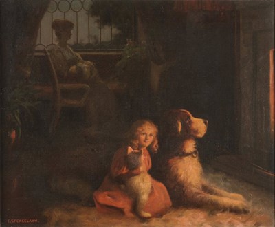 Lot 964 - Charles Spencelayh H.R.B.S.A., R.M.S., V.P.B.W.S. (1865-1958) "Between the Lights" Signed,...