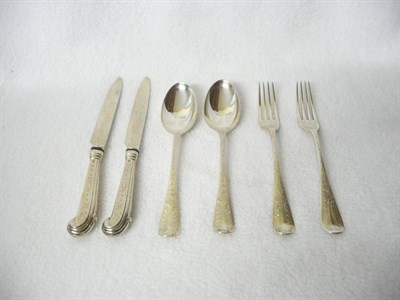 Lot 266 - A Set of Eighteen Victorian Fruit Forks, George Angel, London 1856, 28oz; Two en-Suite, maker's...