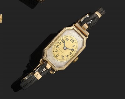 Lot 364 - A Lady's 9ct Gold Wristwatch, signed Rolex, 1929, 15-jewel lever movement signed Rolex Prima,...