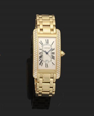 Lot 397 - A Fine Gents 18ct Yellow Gold Diamond Set Automatic Calendar Centre Seconds Wristwatch, signed...