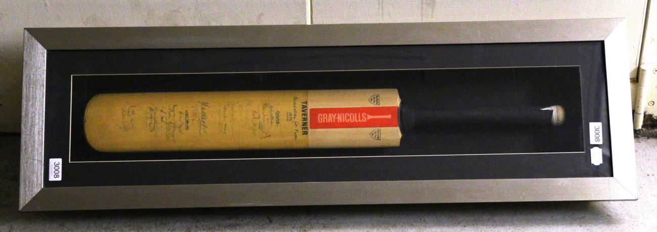 Lot 3005 - A Signed Prudential Cup Final 1979 Cricket Bat, with signatures of England and West Indies players
